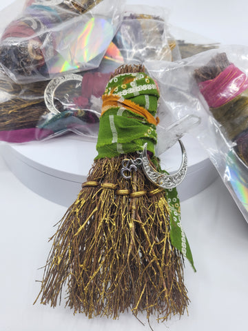 Besom for protection, manifestation, & removing unwanted energy