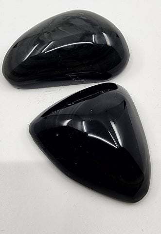 Silver Sheen Obsidian Scanning Stones for fearlessness, healing, and bringing light to darkness