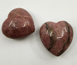 Rhodonite Heart for heart healing & forgiveness